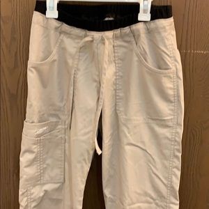 Tan scrub pants